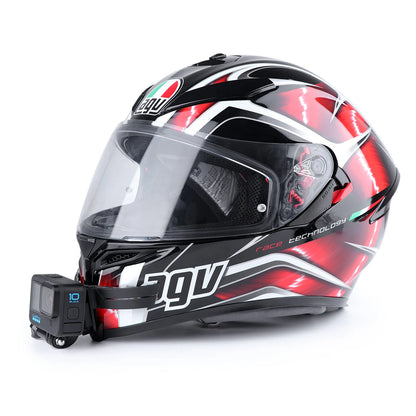 Soporte de barbilla para casco de motocicleta para GoPro