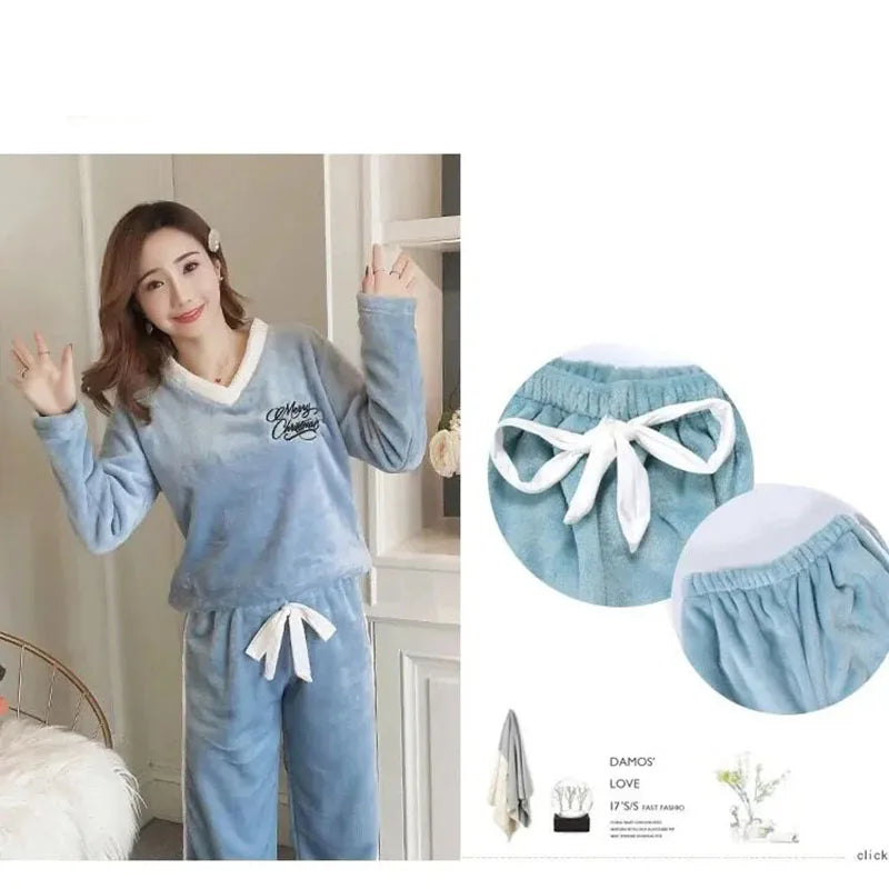 conjunto pijama franela