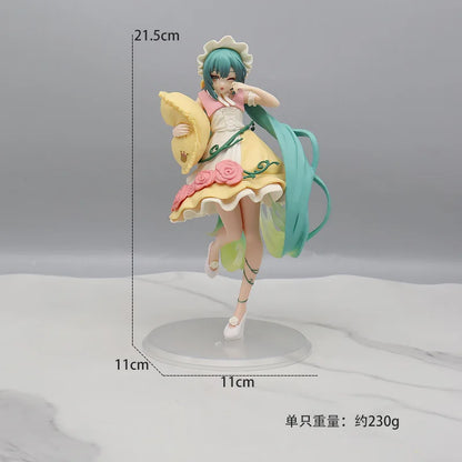 Anime figure Virtual Singer Hatsune Miku Manga Statue Figurines Pvc Action Figure 14~25cm