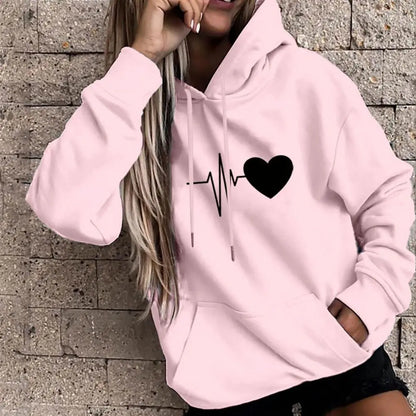 Sudadera con capucha para mujer