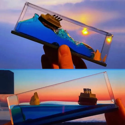 Barcos 3D: con movimiento