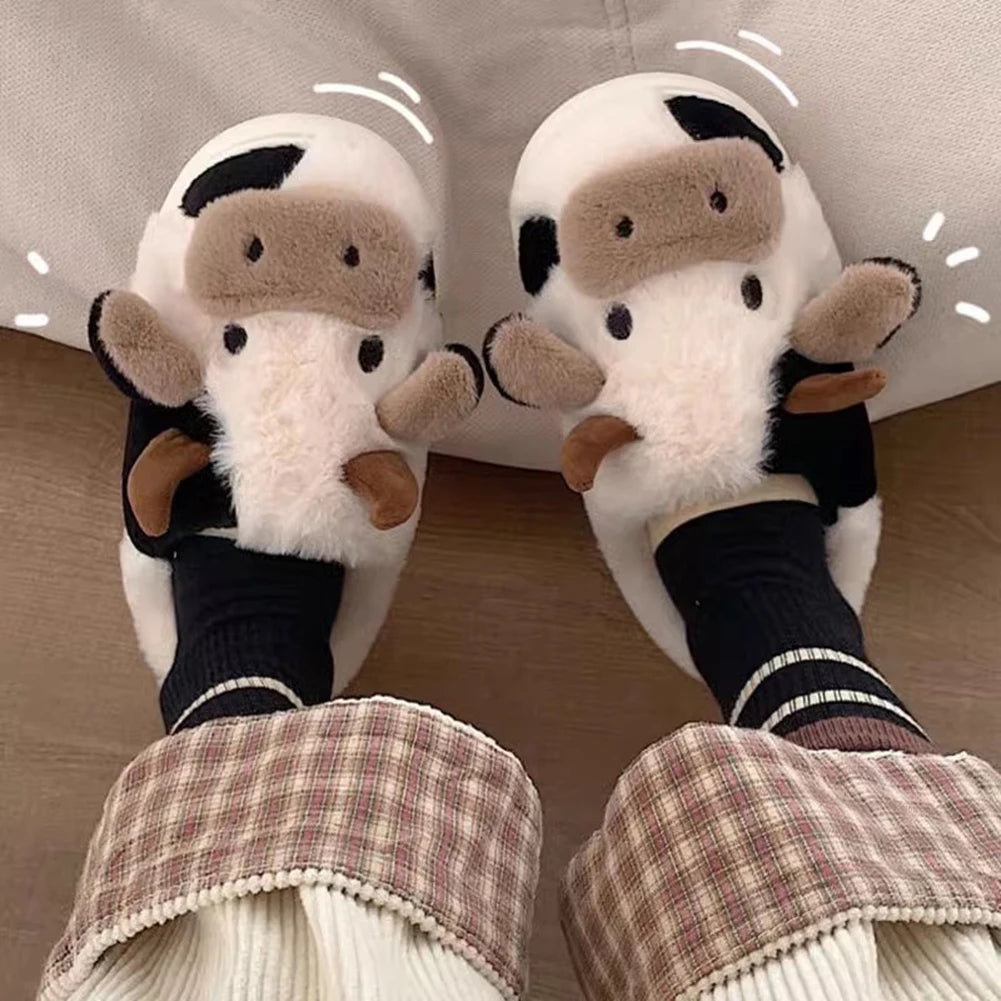 pantuflas de vaca