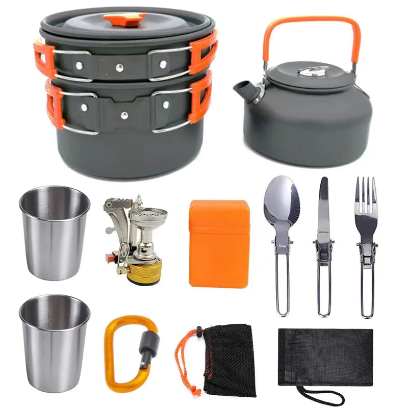 juego de cocina para camping