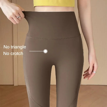 Pantalones de Yoga sin costuras con bolsillo