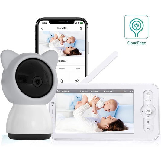 Monitor de bebé inalámbrico con cámara
