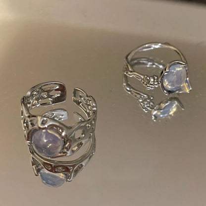 Anillos con cristal